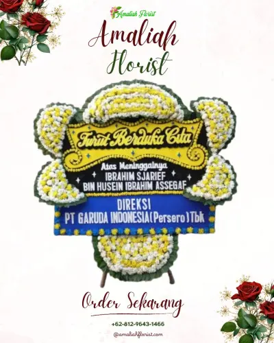 Papan Bunga Duka di Cirarab
